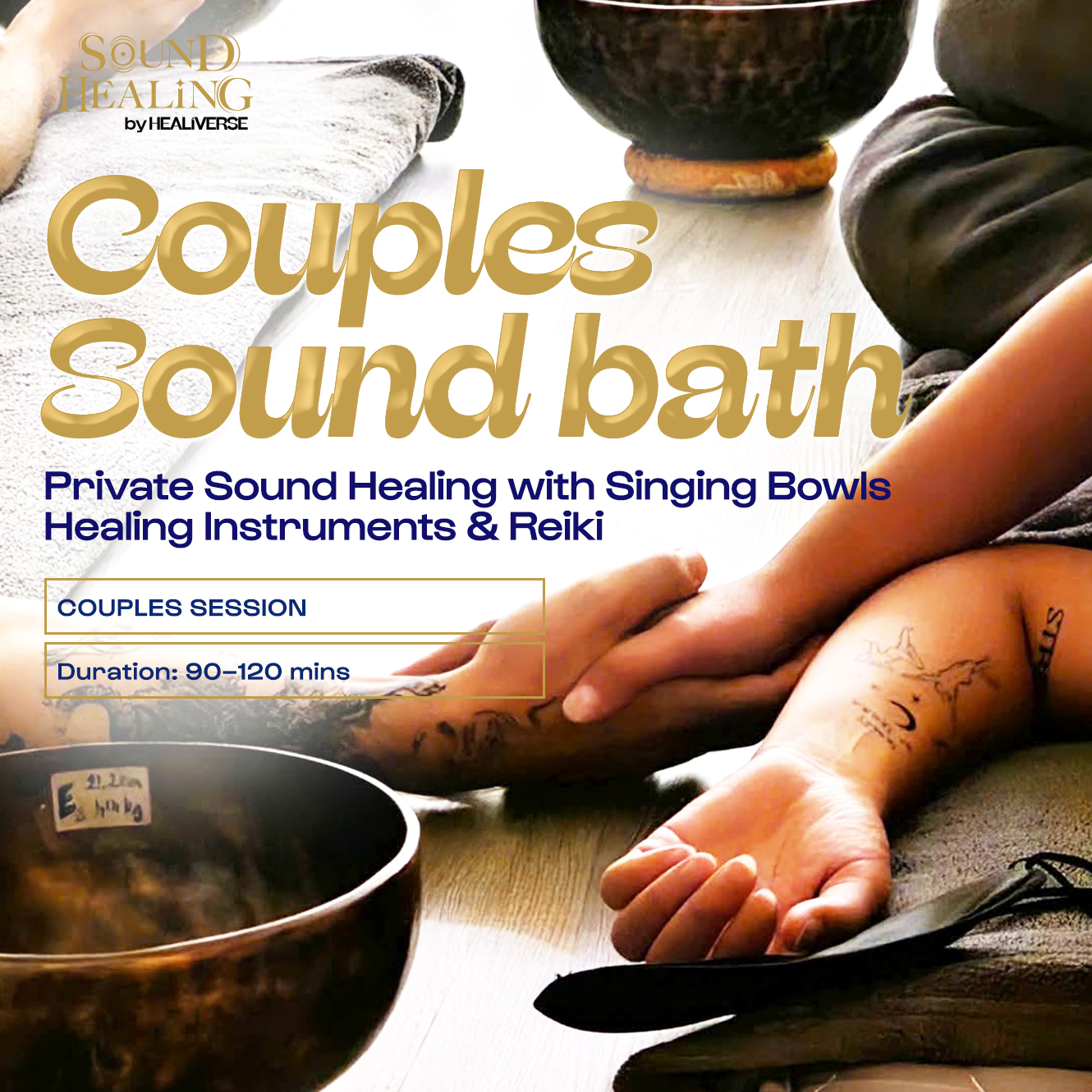 Couples Sound Bath (For 2 persons)