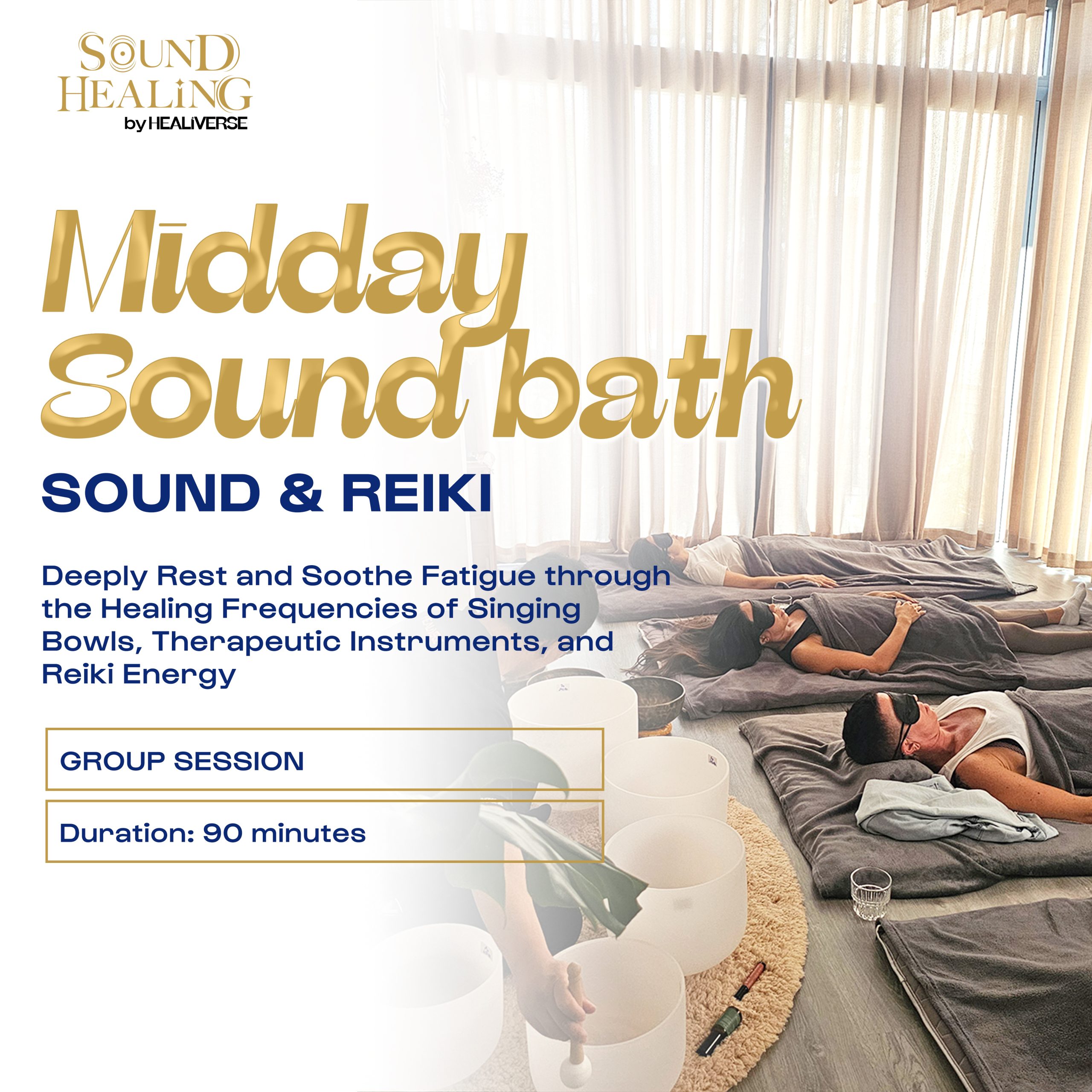 Midday Sound Bath – Golden Hour · Public Group